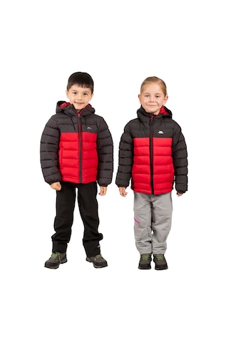 Trespass Oskar Padded Çocuk Mont Ucjkcan20002-red