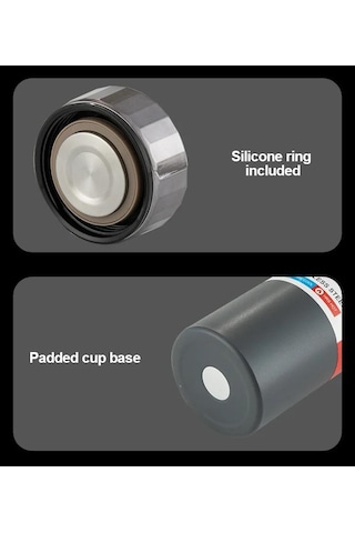 Laxsam 800 Ml Vakumlu Paslanmaz Çelik Kamp Piknik Termosu Gri