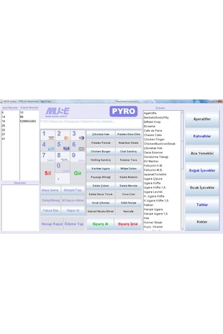 Pyro Pos Elektronik Adisyon Lite Restoran Yazılımı Programı (317615502)