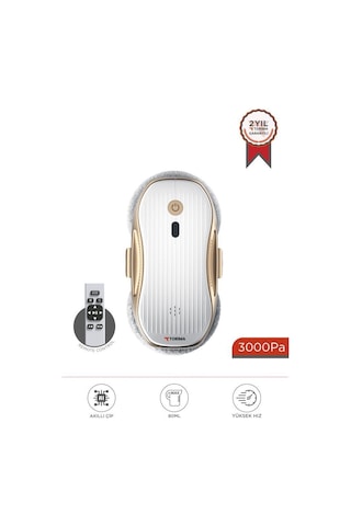 Torima S10 Su Püskürtmeli Uzaktan Kumandalı 3000pa Cam Pencere Temizleme Robotu