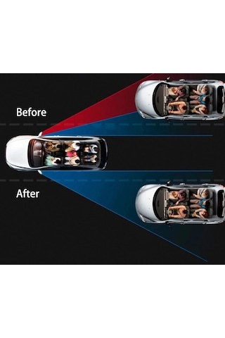 Ayarlanabilir Kör Nokta Aynası Siyah 2 Adet Cm-031