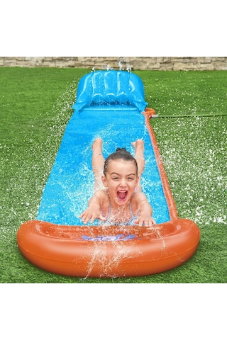Bestway H2ogo Tsunami Splash Ramp Tek Kaydırak 488 Cm Çok Renkli