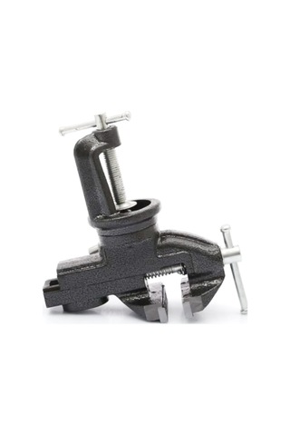Lexroo Pro Fonsksiyonlu 360 Döner Tezgah Masa Mengenesi 60mm Döküm Malzeme Çelik Kol...