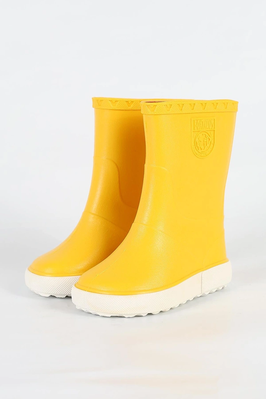 Boatilus Nautic-f Yellow/white Çocuk Yağmur Çizmesi Sarı