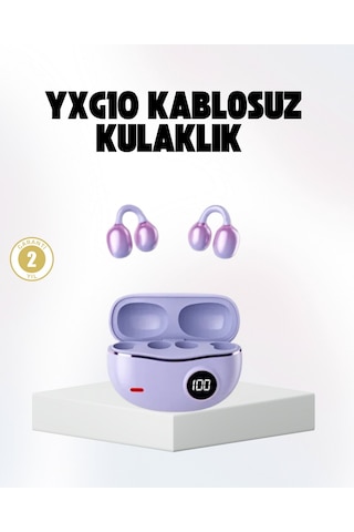 Bluetooth - 425 - Yxg10 Kulak Arkası Tasarım Cilt Dostu Silikon - Spt-gld - Hafif Yapı