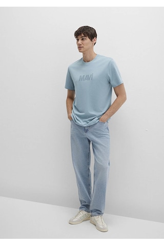 Mavi Logo Açık Mavi Erkek T-shirt M0612896-70838 Açik Mavi