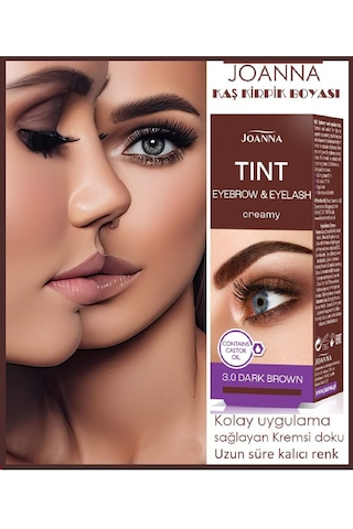 Joanna Kaş ve Kirpik Boyası 3.0 Dark Brown 3'lü