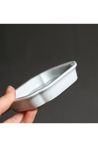 Kabartmalı Uğurlu Bulutlar Çay Altlığı - Beyaz