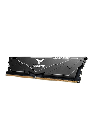 Team T-force Vulcan Black 16gb 1x16gb 6000mhz Ddr5 Cl38 Gaming Ram Flbd516g6000hc38j01