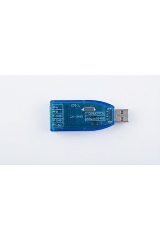 Usb - Rs485 Çevirici Adaptör - A, B, Gnd, +5v Vidalı Klemensli Seri İletişim Modülü