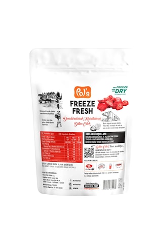 Pol's Freeze Fresh Dilim Çilek 18g 20 G