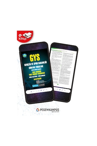 2026 Gys Gençlik Ve Spor Bakanlığı Görevde Yükselme Sınavlarına Hazırlık Yurt Müdürü Yurt Müdür Yardımcısı Konu Anlatımlı Soru Bankası Alan Bilgisi E-kitap