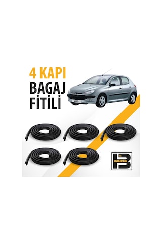 Peugeot 206 4 Kapı + Bagaj Fitili Bm00712