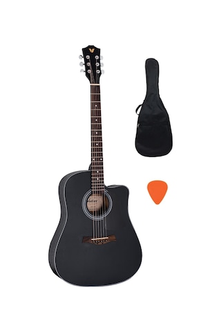 Valler Ag240 Bk Akustik Gitar Siyah