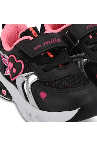Mille PAOLINO IN Çocuk Siyah Sneaker
