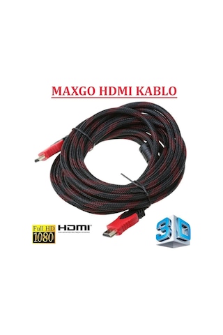 3 Metre Hdmi Kablo 3 M Görüntü Aktarim Kablosu Altın Uçlu Full HD