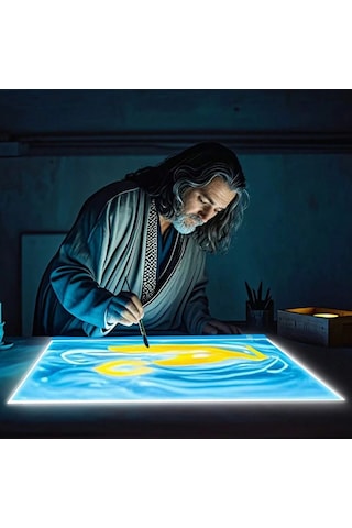 Techtic A2 Işıklı Çizim Tableti Led Kopyalama Çizim Panosu Tattoo Mimari Tasarım Light Pad Grafik Tablet