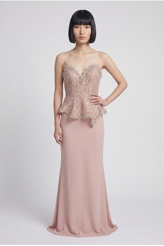 Abiye Alchera 8301 Pembe