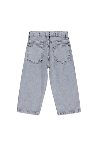 Civil Boys Baggy Kalıp 2-5 Yaş Pantolon Kot - Mavi Buz Mavi