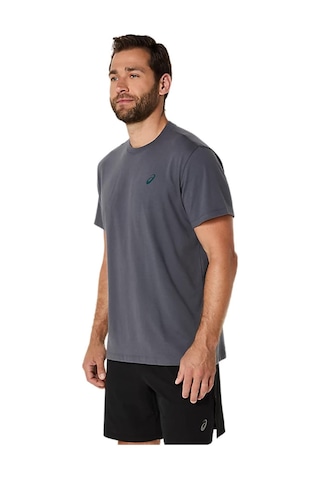 Asics Erkek Tişört Road Graphic Ss Tee 2031f026-021 Antrasit
