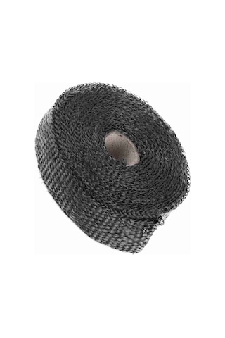 Kosona 5m Siyah Cam Fiber Motosiklet Araba Egzoz Isı Yalıtım Bezi - Yüksek Isı Dayanımı, Kolay Kurulum