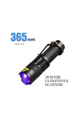 Uv-102 Ultraviyole Mor Işık Fener, 365 Nm Uv El Feneri, Tırnak Oje Kurutucu, Değerli Taş Tespiti