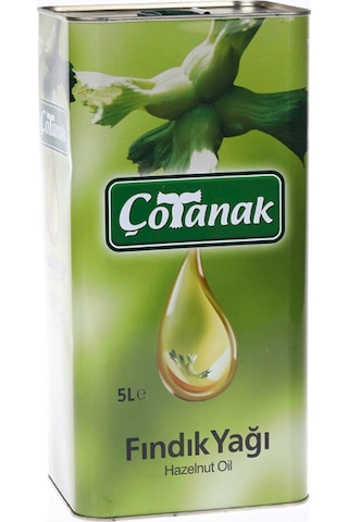Çotanak Fındık Yağı Teneke 2 x 5 L