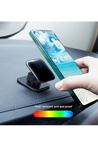 Yeni Nesil Nano 360 Telefon Tutucu Kaydırmaz Nano Gösterge Göğüs Üstü Yapışmalı Telefon Tutacağı