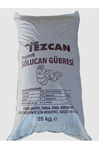 Tezcan Solucan 25 Kg