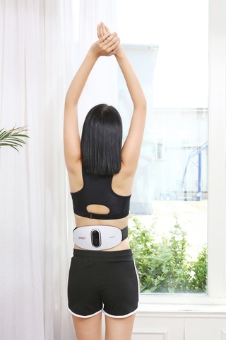 Pangao Akıllı Bel Masaj ve Terapi Aleti pg-2645 Beyaz - Siyah