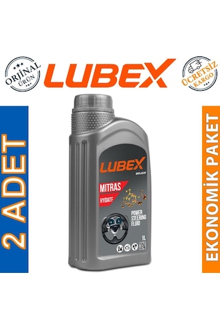 Lubex Mitras Hydatf Hidrolik Direksiyon Yağı 2 x 1 L
