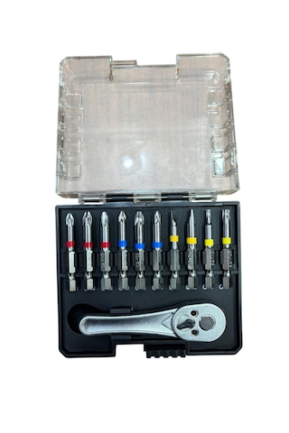 Nt 41 Parça 1/4'' S2 Bits Ve Cr-v Lokma Seti