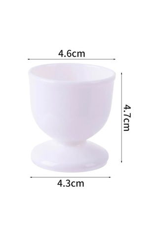 Only Hıts Haşlanmış Yumurta Stantı, Paskalya Yumurtaları İçin 2 Adet 245631108 Beyaz