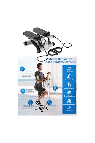 Çift Amortisörlü Çift Direnç İpli Stepper, Dijital Göstergeli