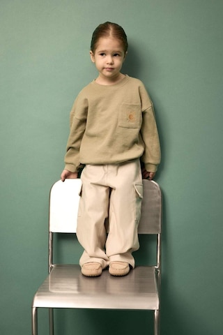 Defacto Erkek Bebek Baskılı Waffle Sweatshirt G6386a526spkh96 Haki-kh96