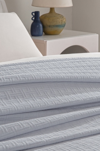 Puffy Bertha Tek Kişilik Pike - Mavi