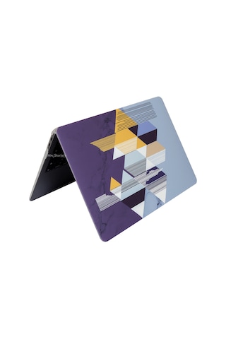 Huawei Kılıf Matebook D15 Kılıf 2019-2020-2021-2022 Yılı İle Uyumlu Koruyucu Kılıf Tangram01nl Siyah