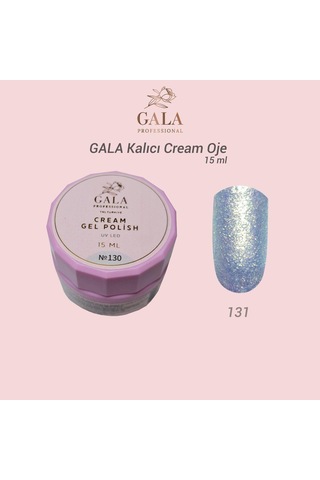 Gala Cream Kalıcı Oje 15 Ml No:131