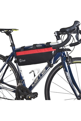 Semçanta - Bikepacking Kadro Altı Çanta - L - Kırmızı