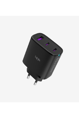 Linktech C317 45w Hızlı Şarj 2adet Type-c Girişi 1adet Usb