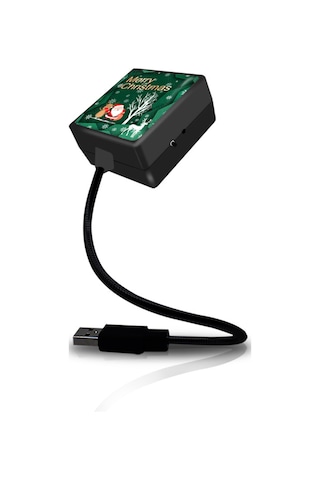 Teltree Usb Projeksiyon Işığı Otomatik Döner Sesli Kontrollü Renkli Animasyonlu Noel Araba Ev Dekorasyon Işığı C208-noel C Grubu Çok Renkli