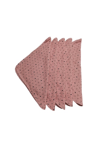 5 Adet Origami Kuğu Desen Müslin Bebek Ağız Bezi