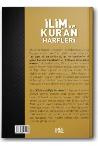 İlim ve Kur'an Harfleri 9786059505116