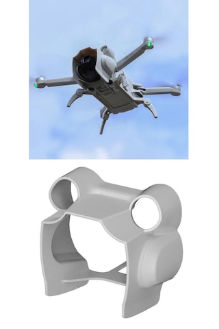 Mettzchrom Dji Mini 3 Pro Pro Uyumlu Lens Hood Gölgelik Gimbal Koruyucu Güneşlik