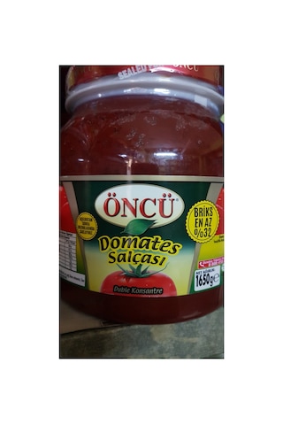 Öncü Salça 1650 Gram Domates