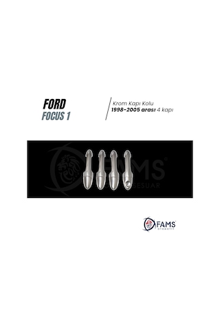 Famsotomotiv Ford Focus 1 Krom Kapı Kolu 4 Kapı 1998-2005 P.Çelik