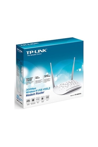 TP-Link TD-W9970 300 Mbps Kablosuz N Usb-Vdsl2-Fiber Modem Router