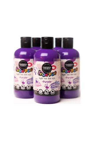 Mammacomica Dough Yıkanabilir Parmak Boyası - Purple 250ml