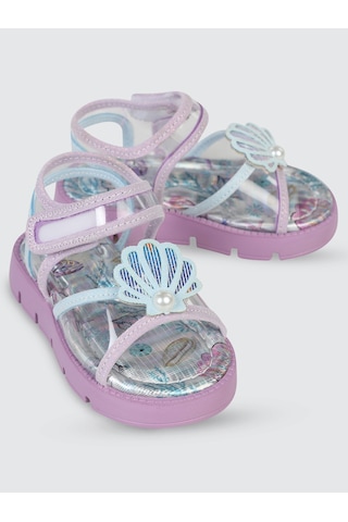 Civil Girls Kız Çocuk Sandalet 22-26 Numara Lila LILA