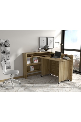 Sakura Frn-22048 İndependent Çalışma Masası Kahverengi